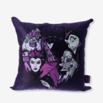 Almofada fibra veludo Villains Disney
