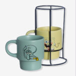 Kit Canecas Empilháveis Bob Esponja e Lula Molusco