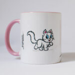 Caneca Porcelana Mingau Turma da Mônica