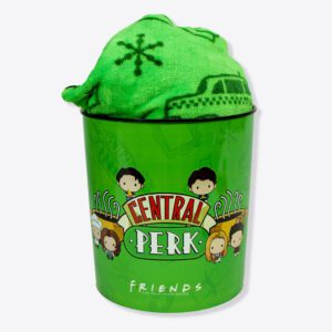 Kit Pipoca Balde E Manta Friends Central Perk