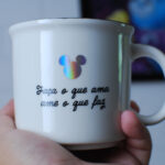 Caneca Tom Mickey “Ame o Que Faz” 350ml
