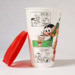 Copo Viagem Bucks Turma da Mônica Quadrinho