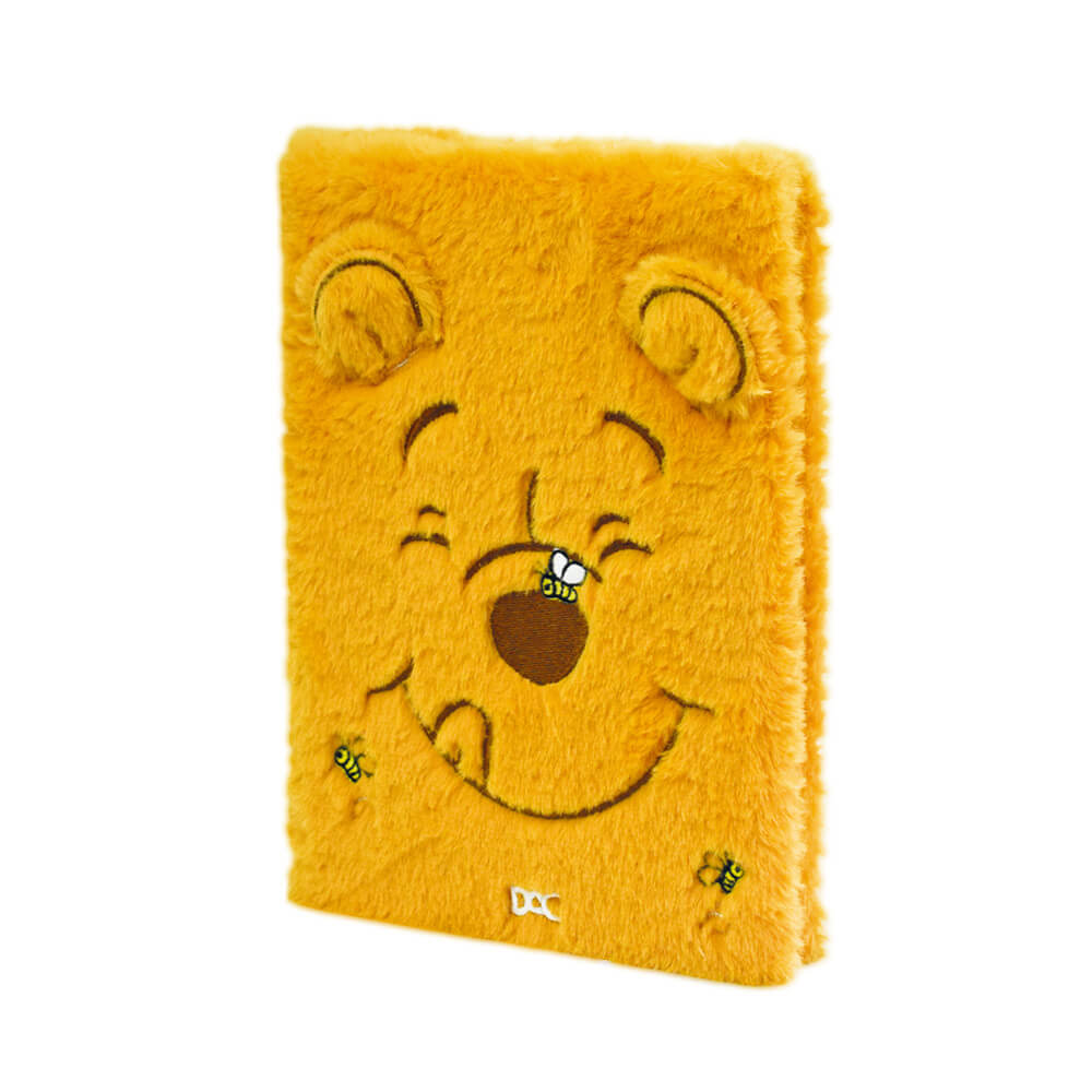 Caderno de Anotações Fluffy Pooh Disney | Produto Oficial Licenciado