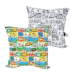 Almofada 35X35 Quadrinhos Color e Preto – Turma da Monica
