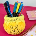 Organizador de Mesa Pooh em Pelúcia | Produto Oficial Disney