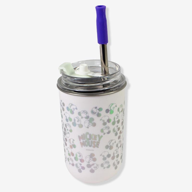 Copo Neo Mickey Mouse 300ml com Canudo
