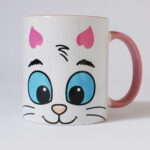 Caneca Porcelana Mingau Turma da Mônica