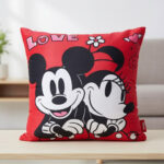 Almofada Mickey e Minnie Love 40x40cm