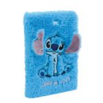 Caderno de Anotações Fluffy Stitch Disney | Produto Oficial Licenciado