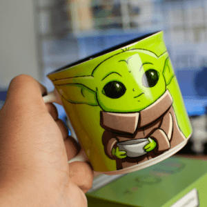 Caneca Tom Mandalorian Baby Yoda
