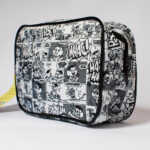 Necessaire Retangular Quadrinhos Preto e Branco – Turma da Monica