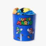 Kit Pipoca Balde e Manta Super Mario