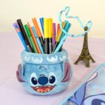 Organizador de Mesa Stitch em Pelúcia | Produto Oficial Disney