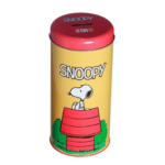 Copo com Cofre lata cofre Snoopy