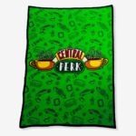 Kit Pipoca Balde E Manta Friends Central Perk