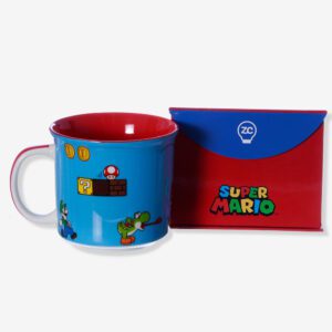 Caneca Tom 350ml Super Mario