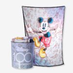 Kit Pipoca Balde e Manta Disney 100 Mickey