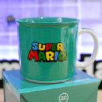 Caneca Tom Mario e Luigi Verde
