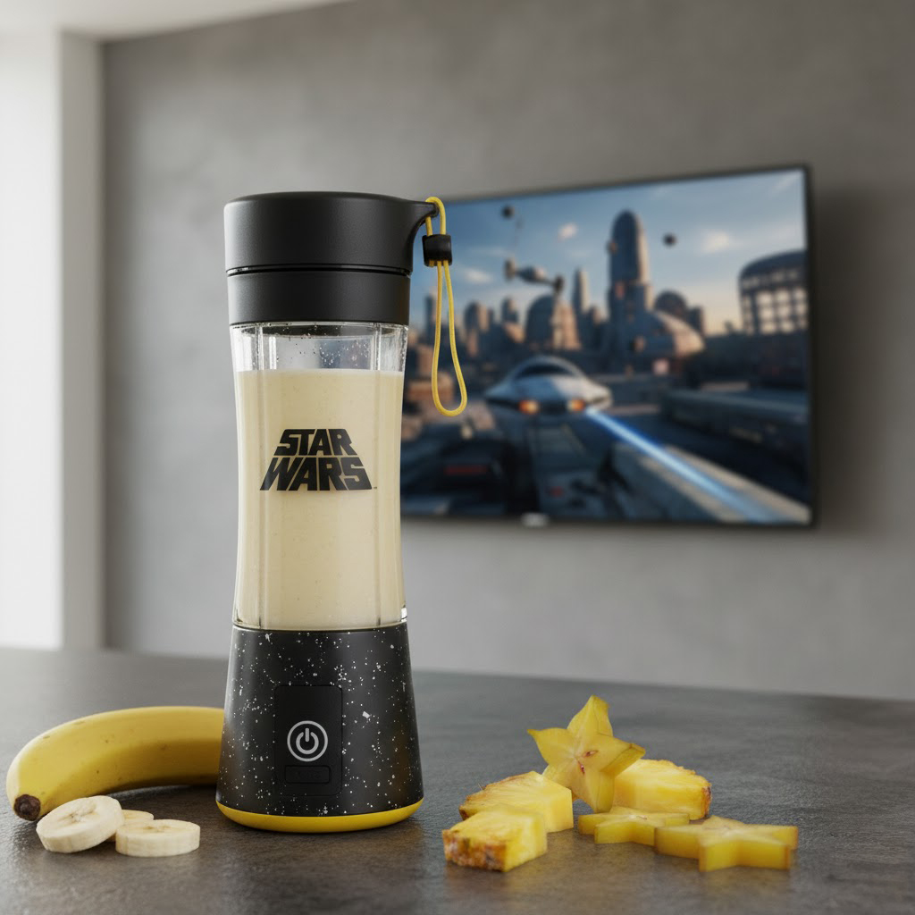 Garrafa Mixer Liquidificador Star Wars
