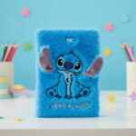 Caderno de Anotações Fluffy Stitch Disney | Produto Oficial Licenciado