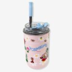 Copo Neo Alice no País das Maravilhas 300ml com Canudo